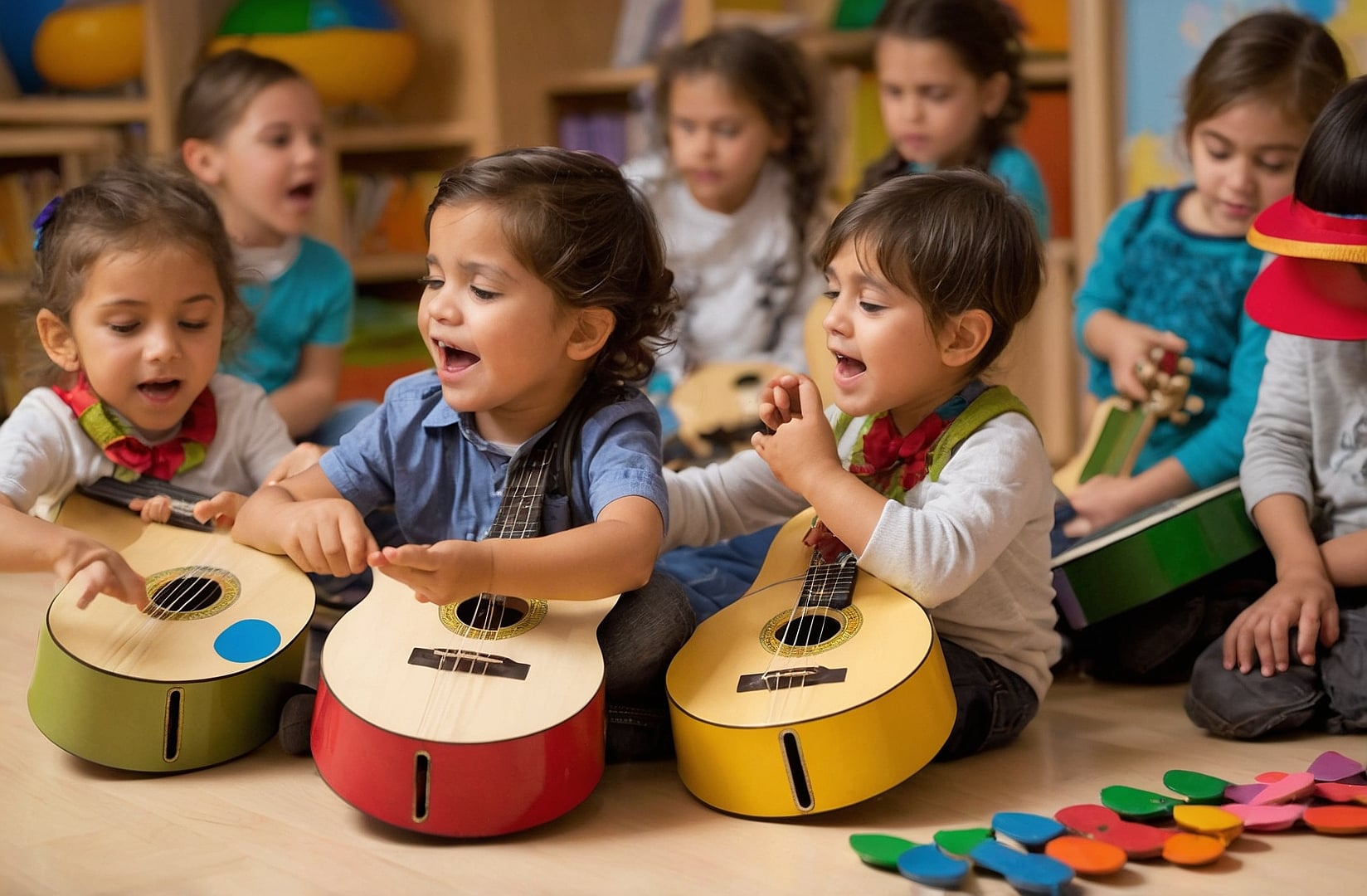 Aprendizaje musical con enfoque Montessori.